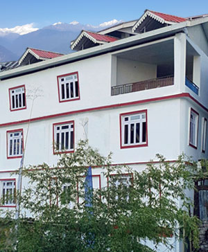 Pelling Residency Rear view