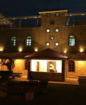 Night view santiniketan residency