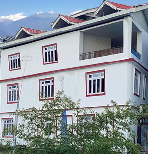 pelling residency Rear view